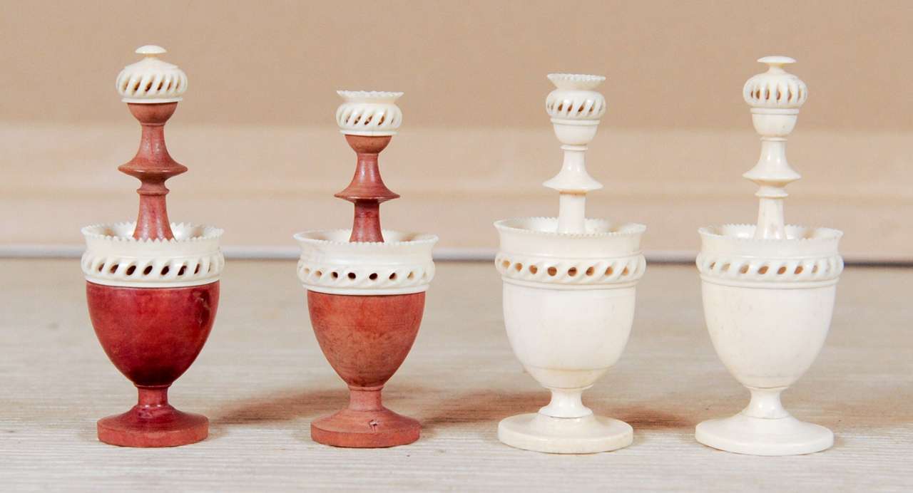 French Lyon chess set